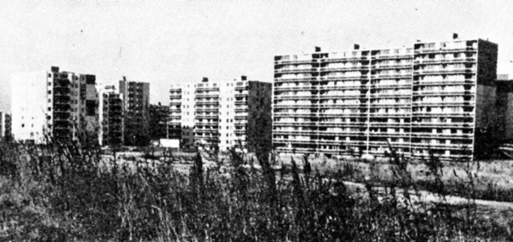 vue de la résidence en 1978